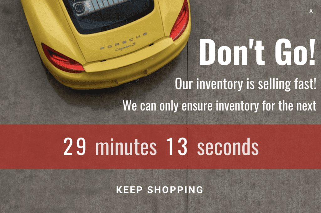 exit timer automotive
