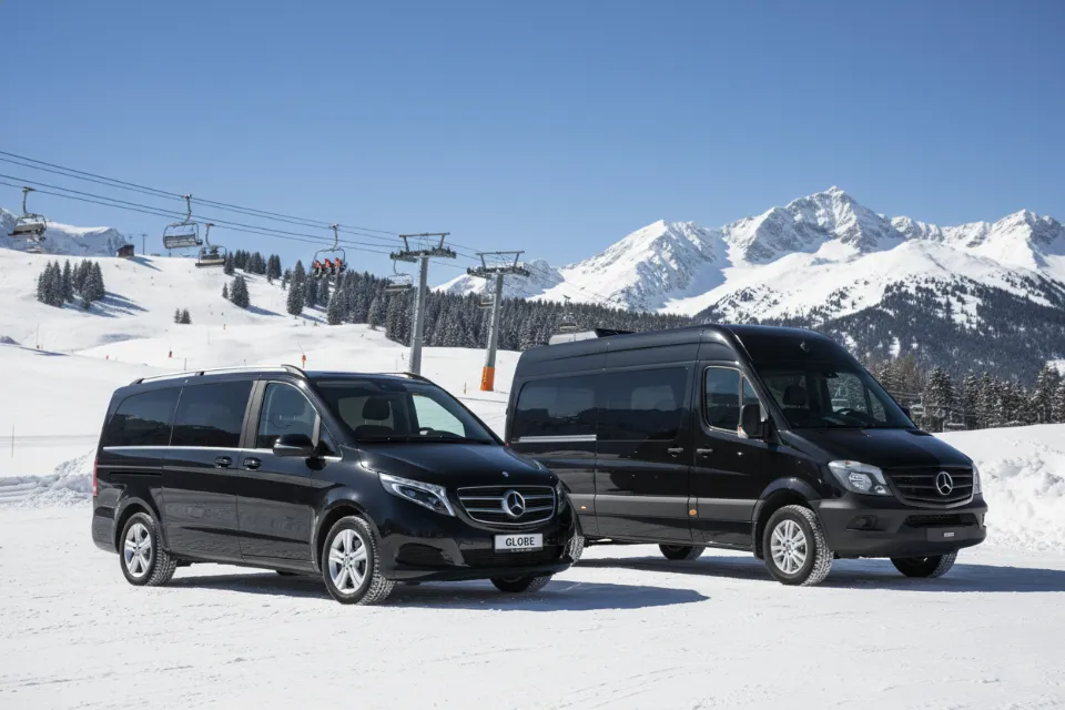 vans et minibus mercedes globe limo suisse