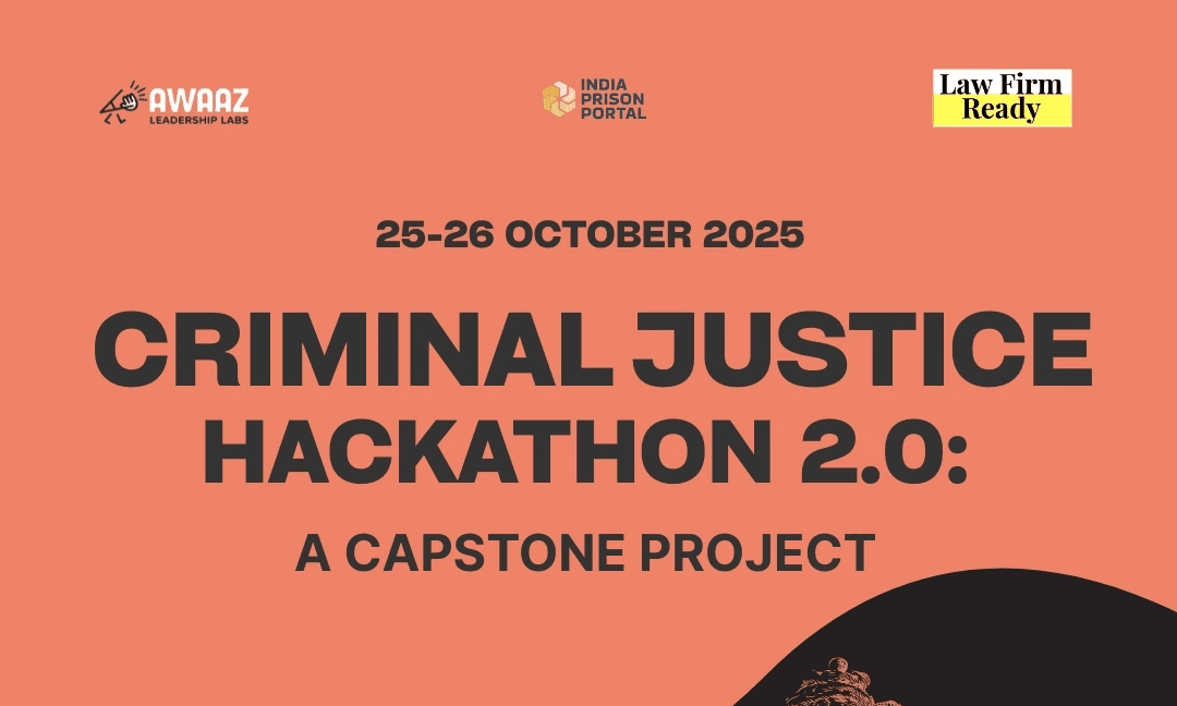 An image for Criminal Justice Hackathon 2.0
