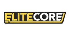 Elitecore Logo - Yellow, Black and White