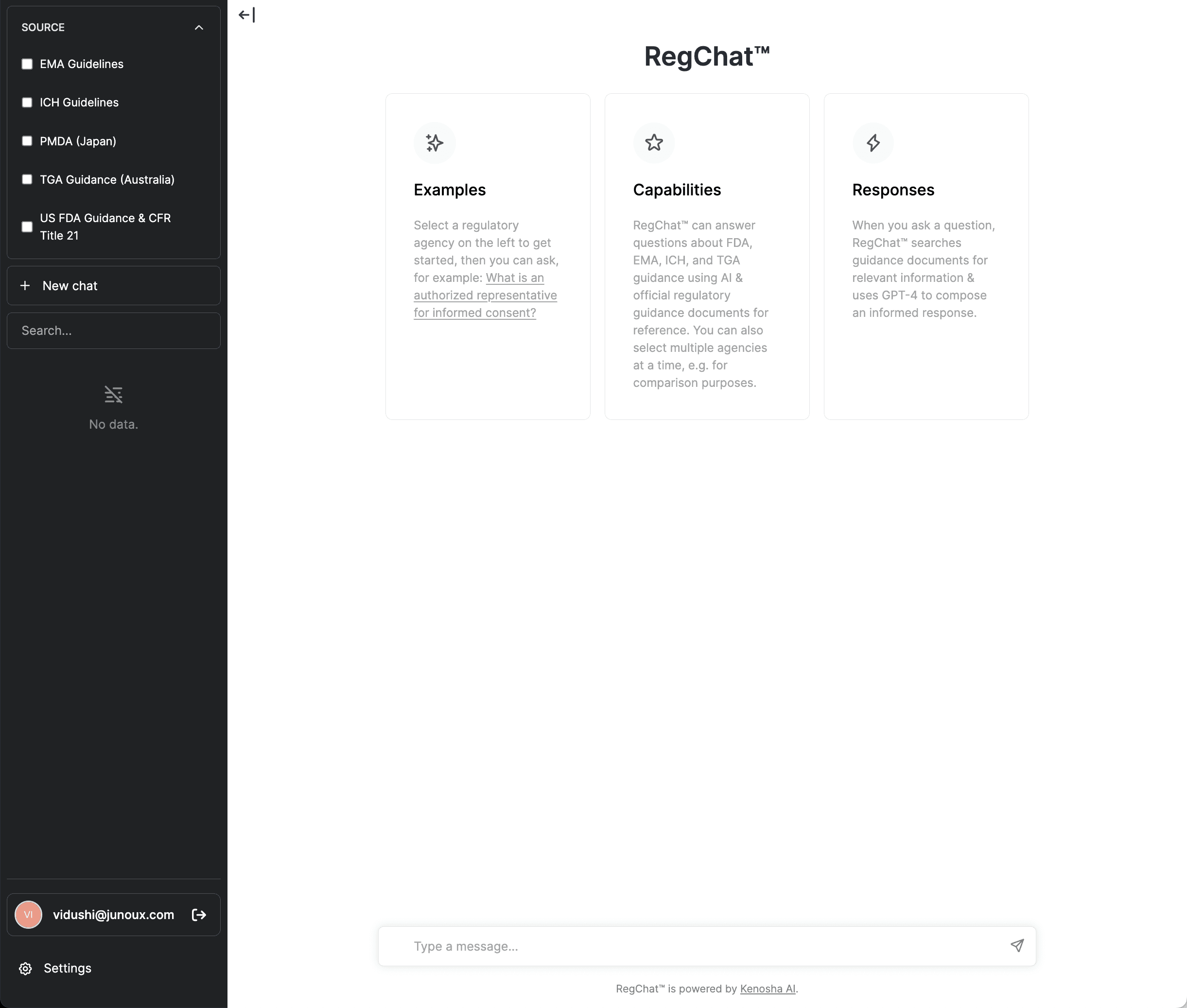 Full Dashboard with Sidebar