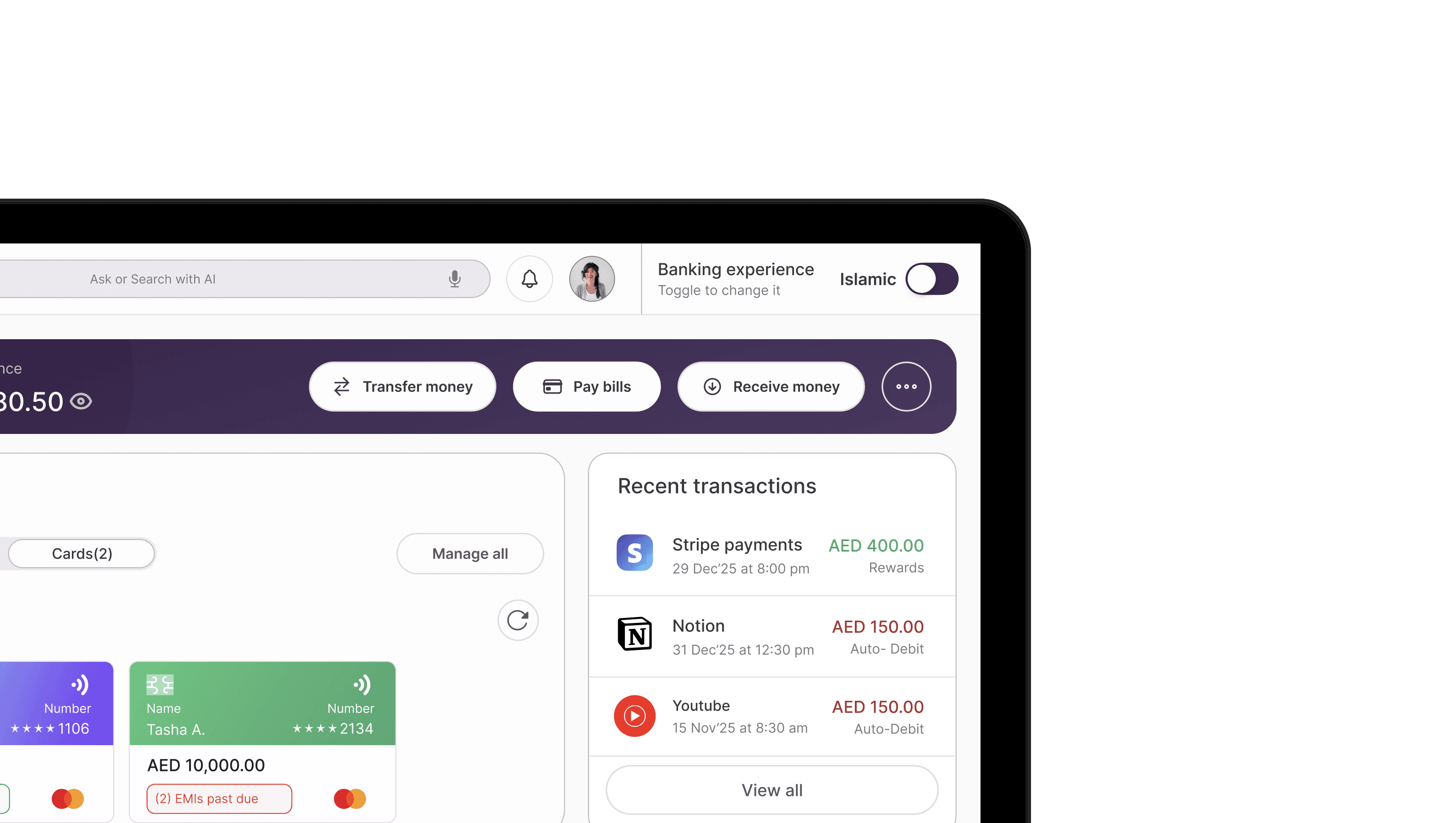 Minimal futuristic device displayed on black and white backdrop.