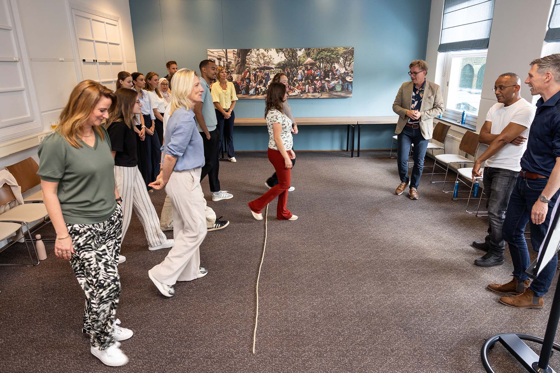 Over de streep oefening