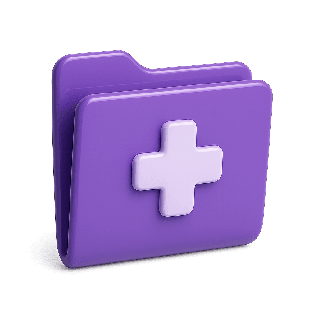 Glossy purple 3D capsule pill shown at a diagonal angle on a light background, with a smooth reflective surface and a subtle shadow beneath.