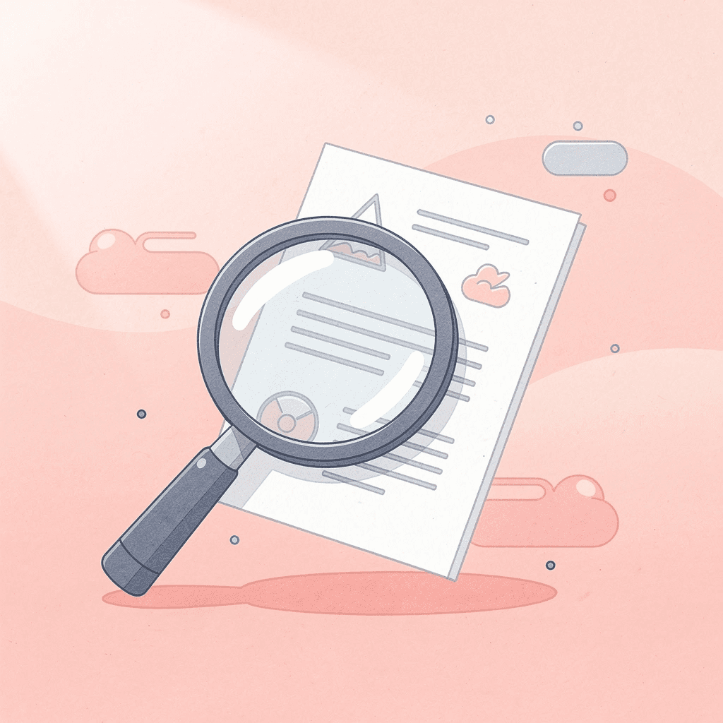 Magnifying glass examining cultural DNA and social patterns