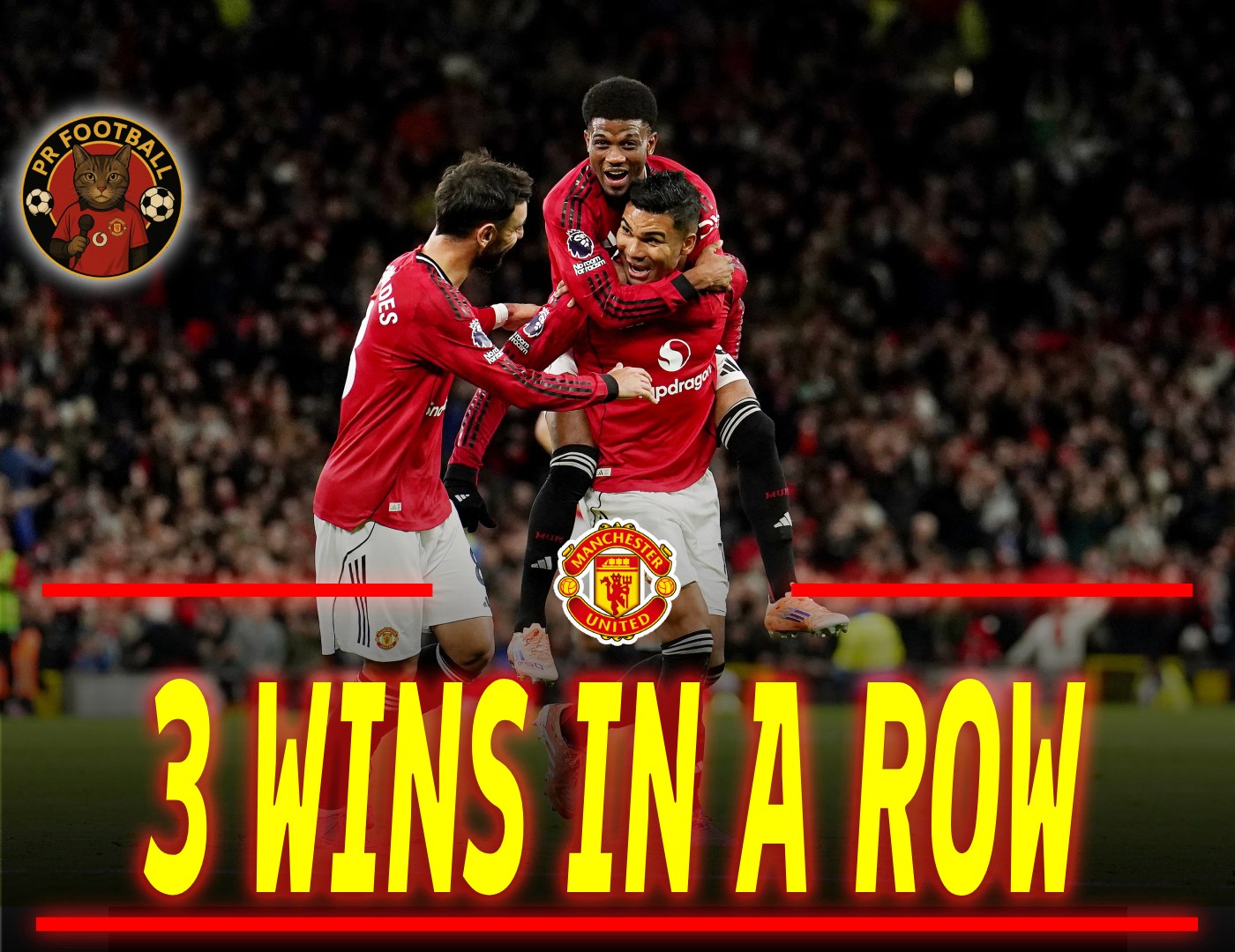 Graphic showing celebrations of MUN players