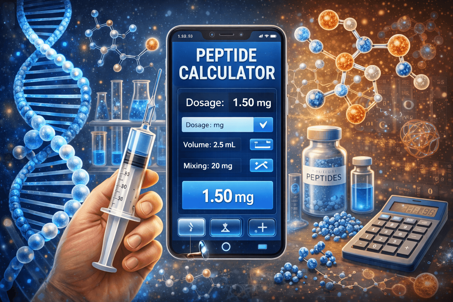 jay campbell peptide calculator