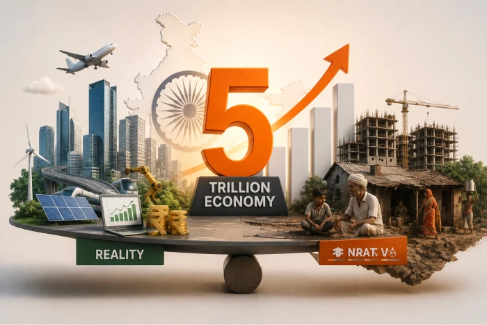India’s $5 Trillion Economy Goal: Reality vs Narrative