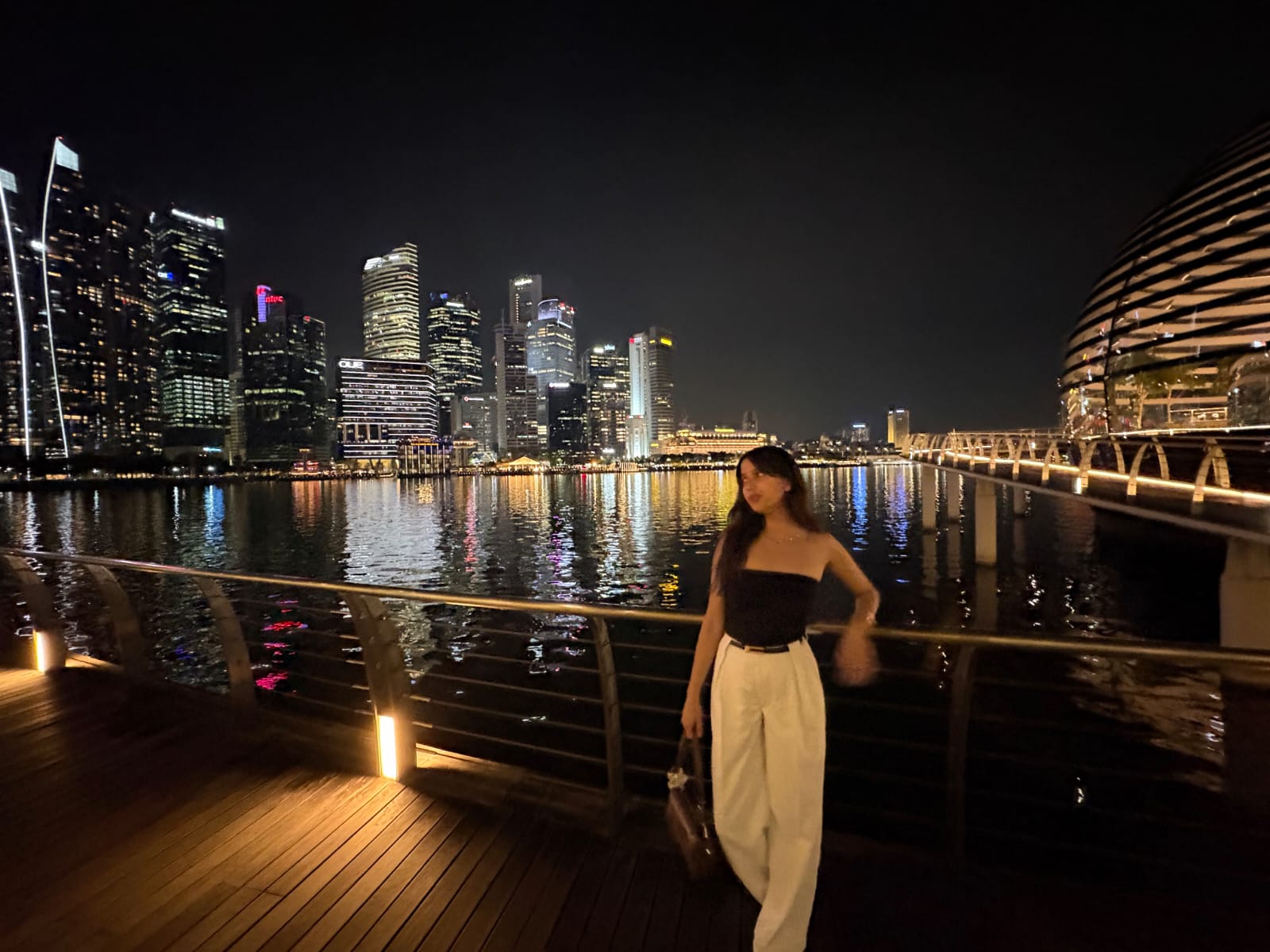 Woman with color palette