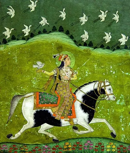 portrait of Razia Sultan