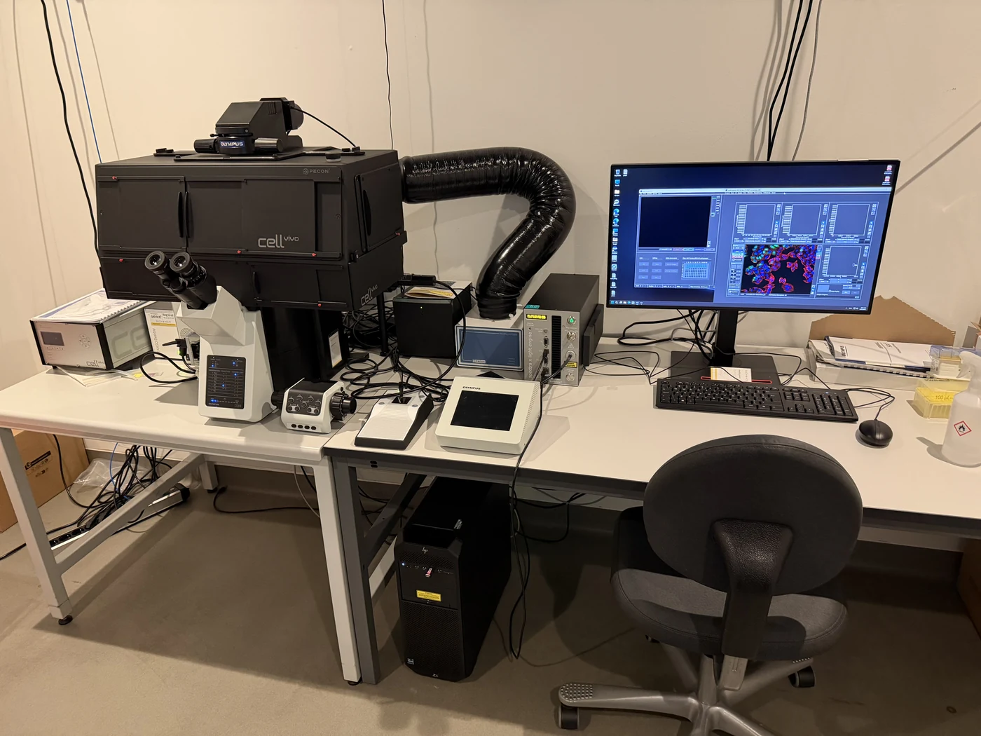 Microscopy equipment available for project-specific imaging workflows