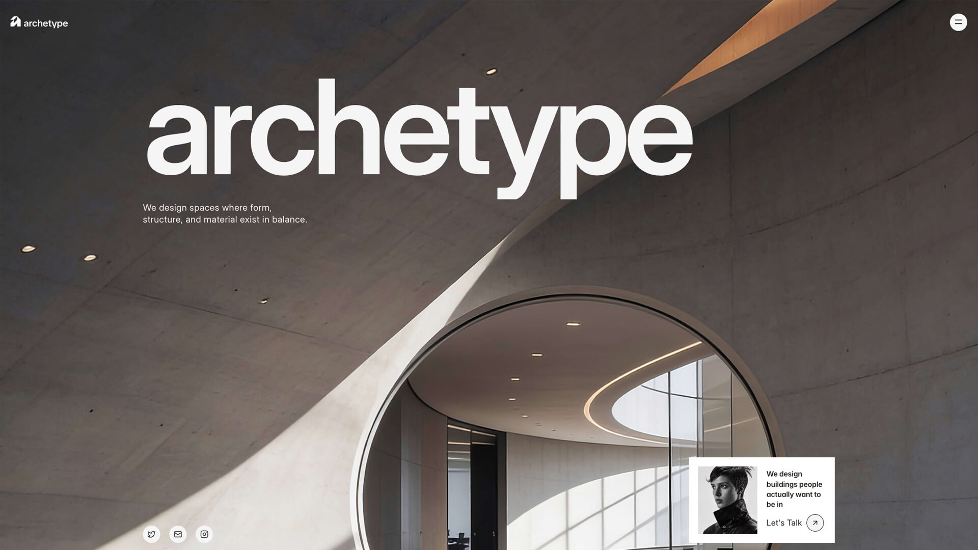 Architect Studio Concept