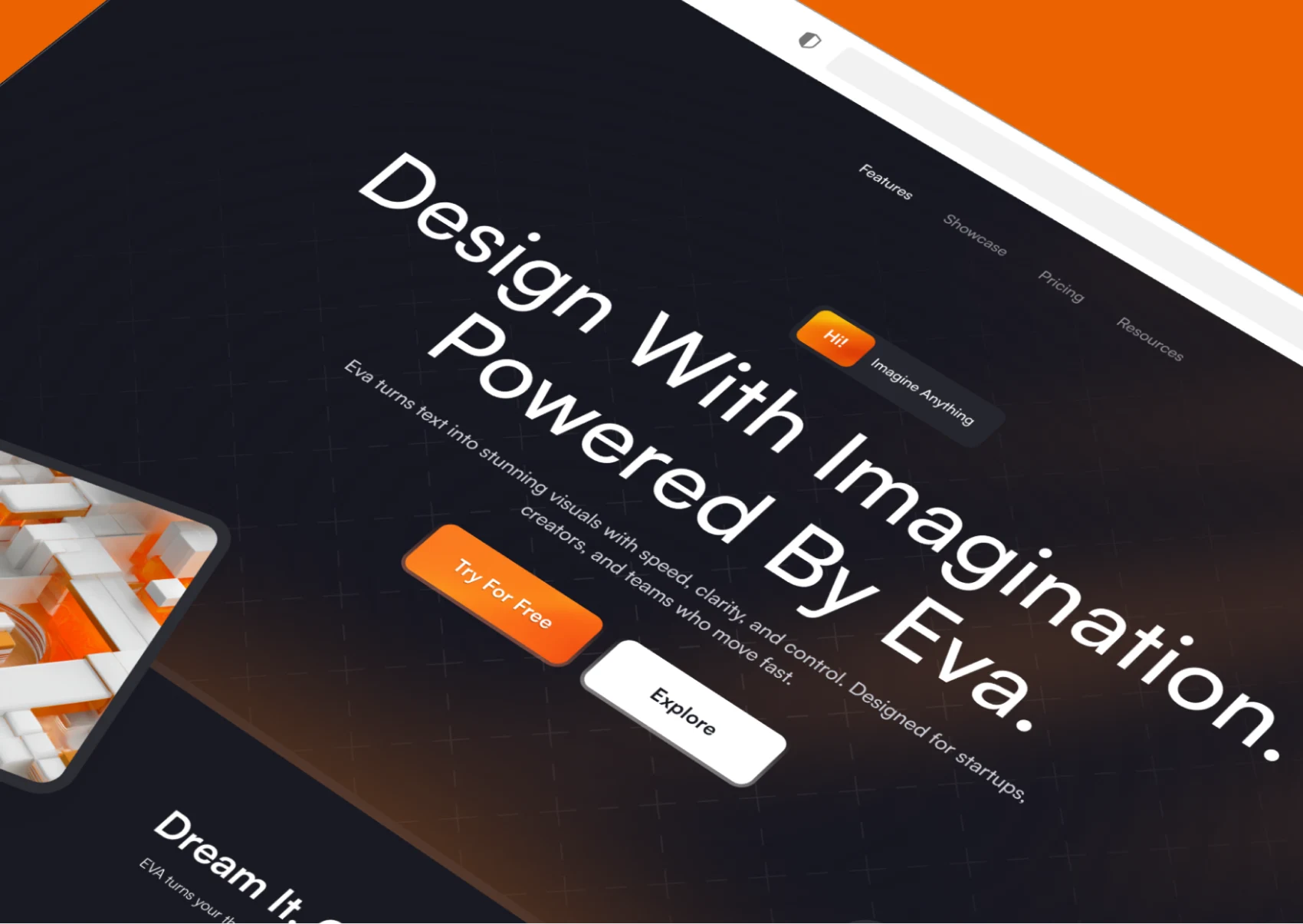 black car with half white and half black background