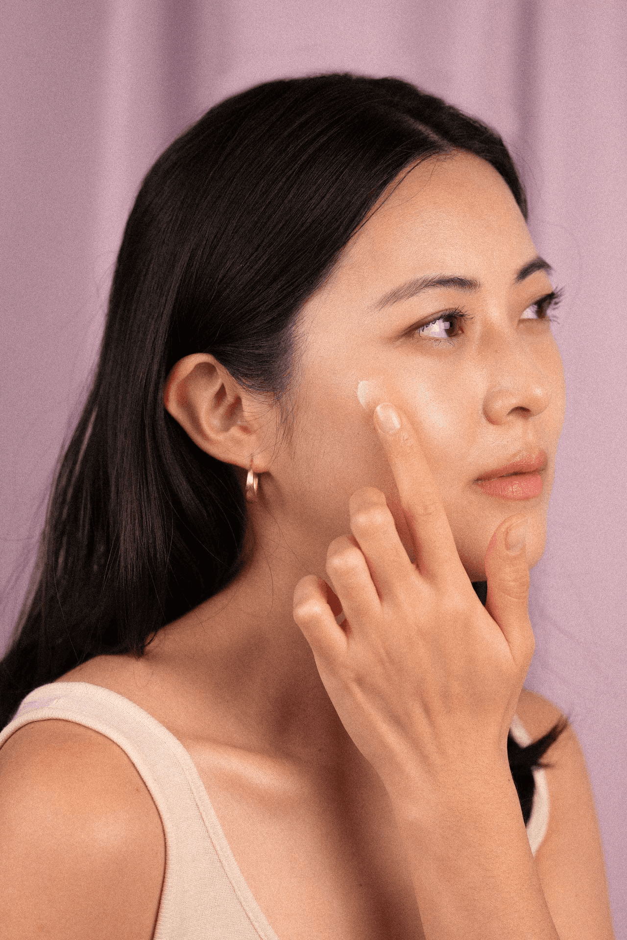 A river flows through a deep canyon at dusk