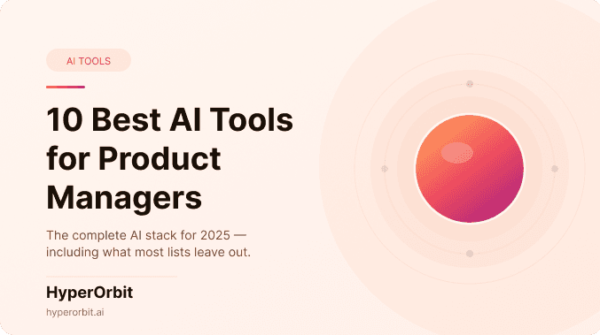 AI PM Tools