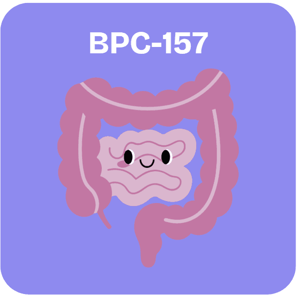 BPC-157 Peptdie for gut healing and tissue repair.