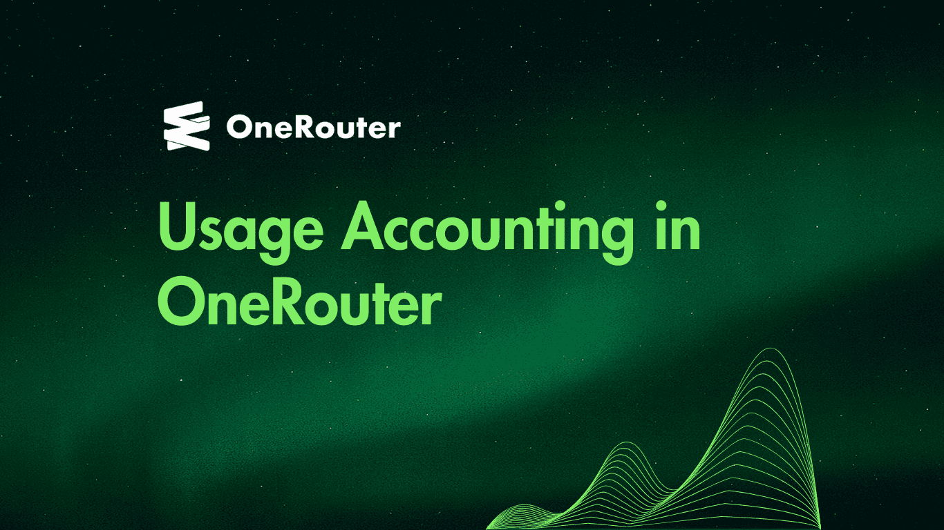 Usage Accounting in OneRouter