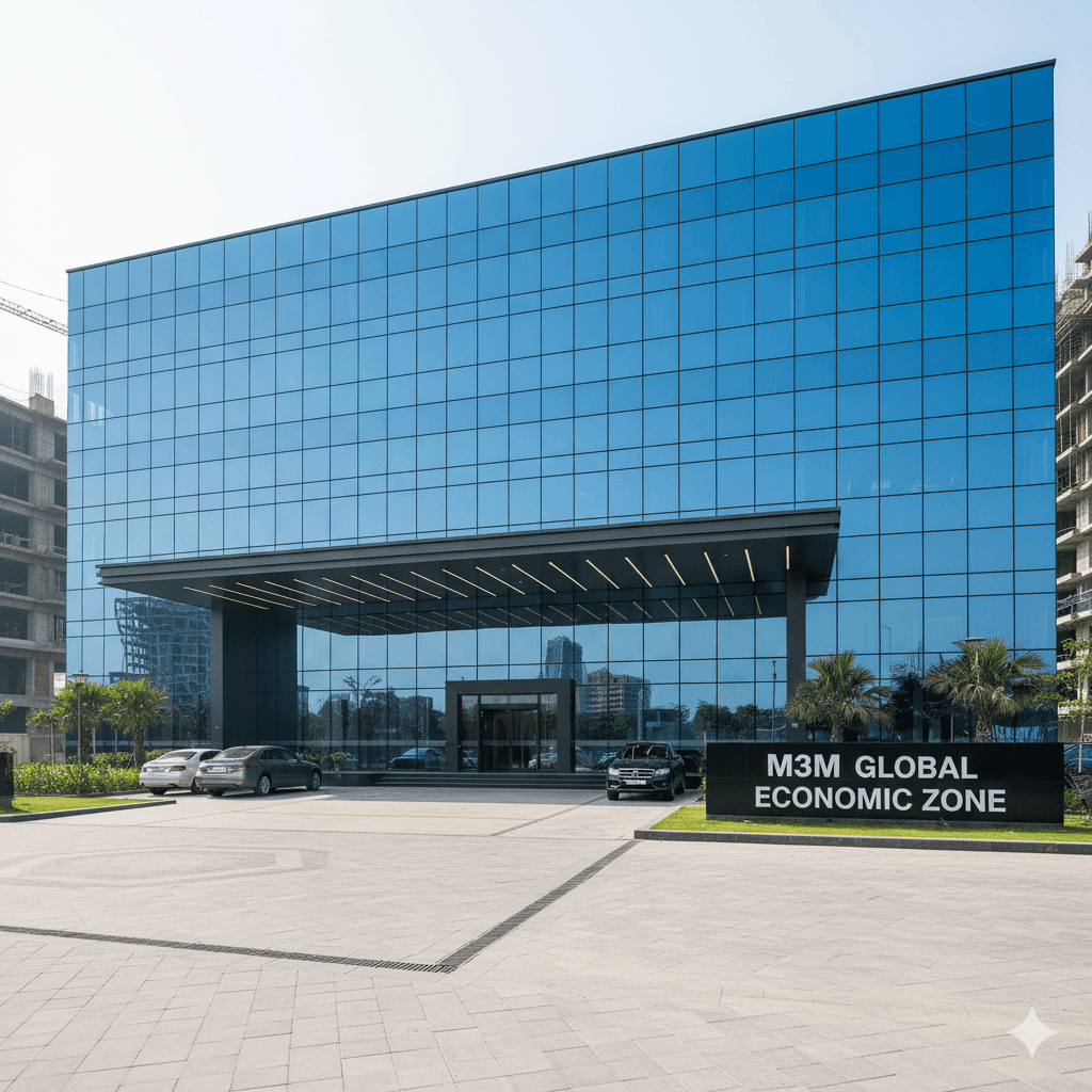 Modern commercial building M3M GIC Manesar