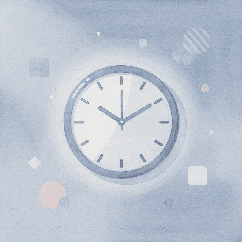 Clock icon representing time and longevity of design choices - T-Shirt Design Ideas