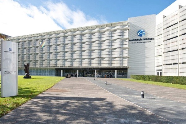 white university during daytime