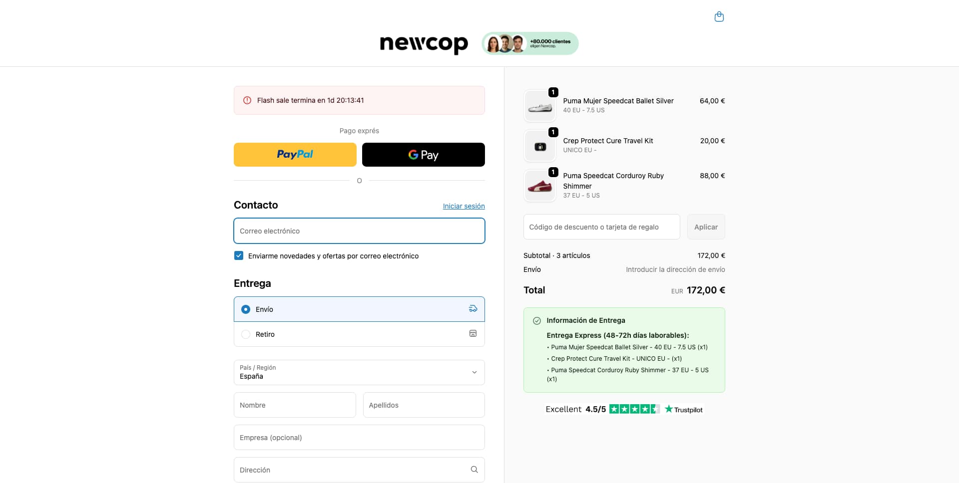 Checkout - Newcop