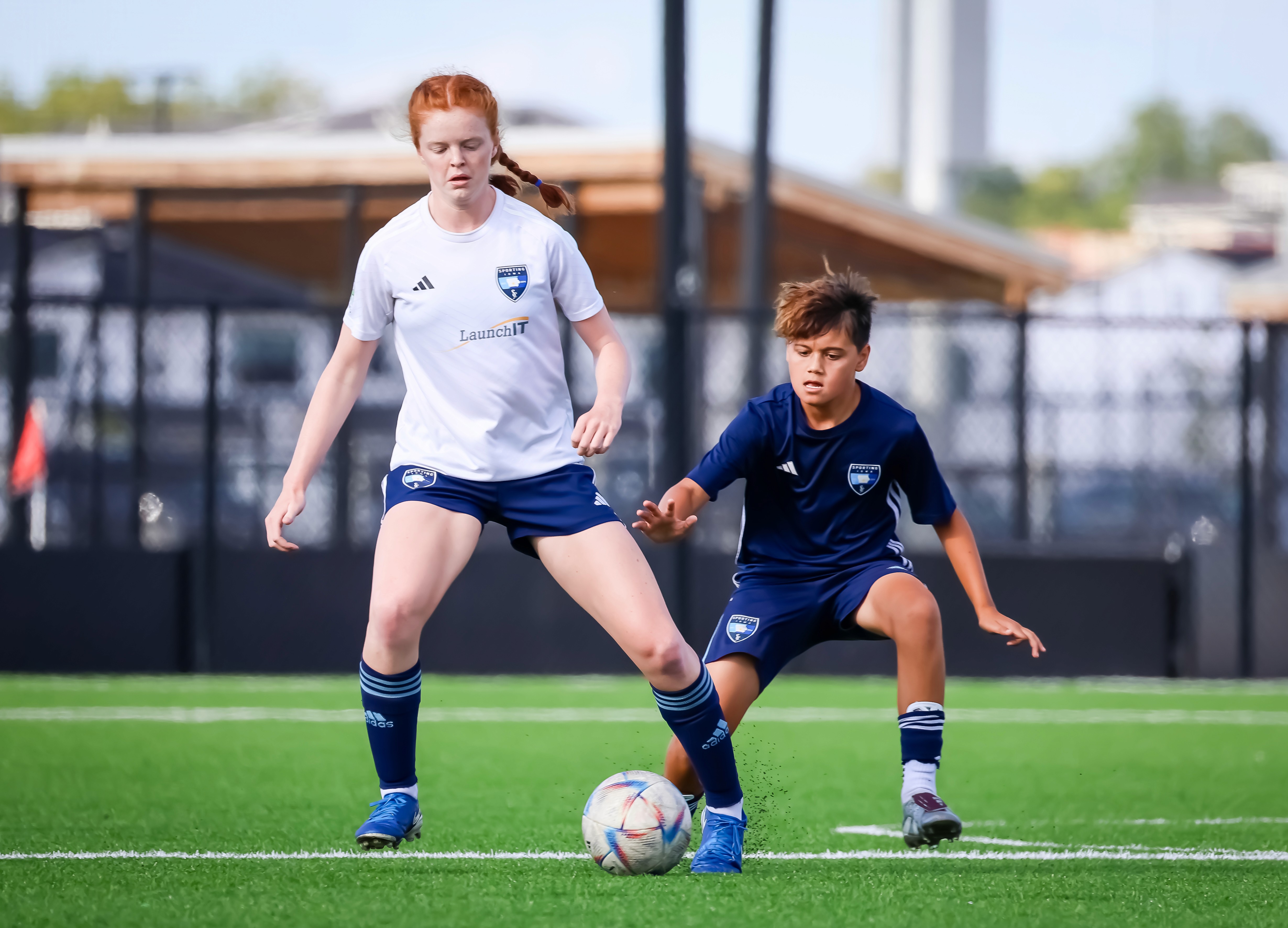 sticky notes and drafts on desk