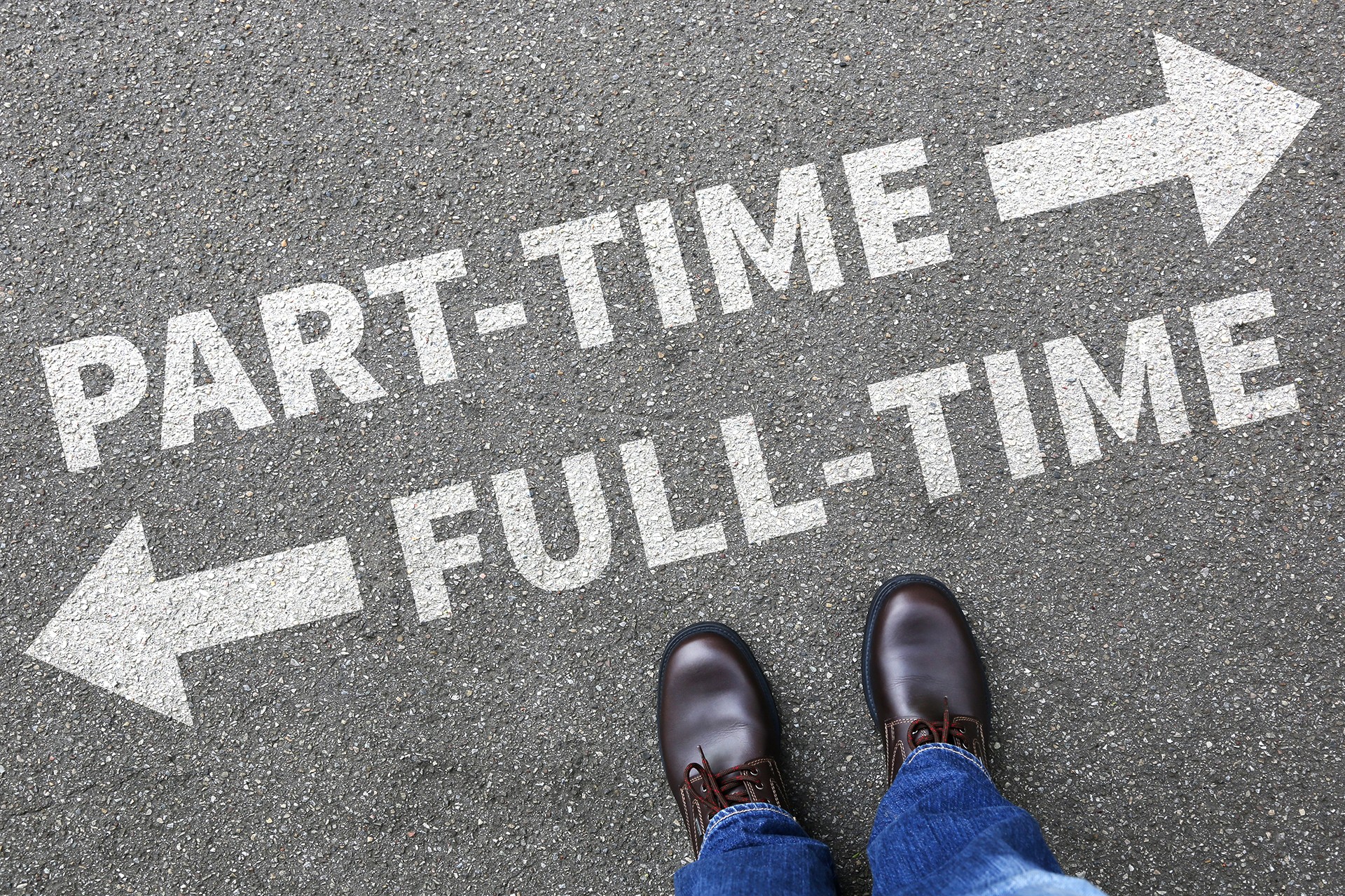 full-time o part-time