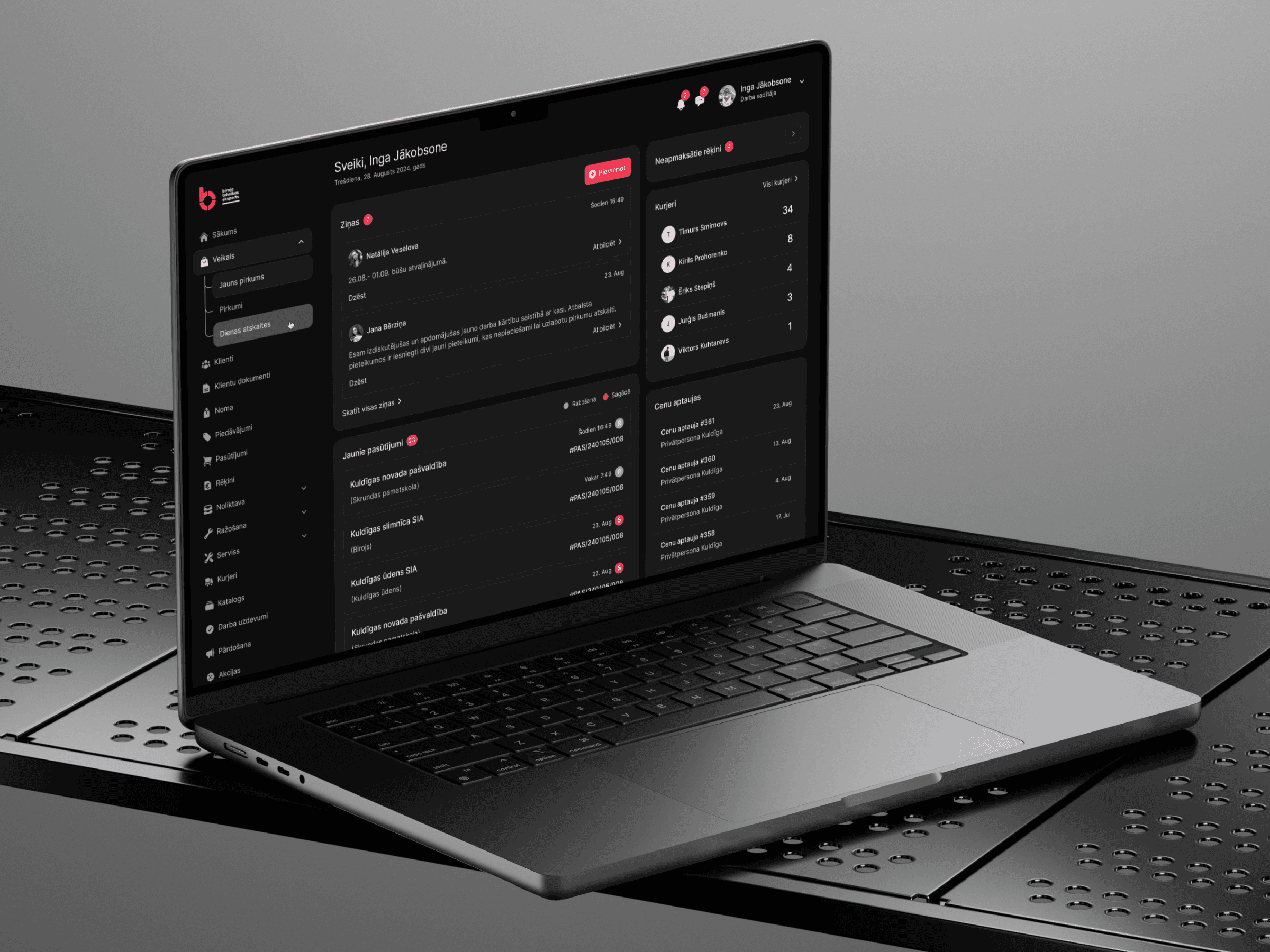 Mobile app user interface design and wireframe presentation in Luut Stuudio template.