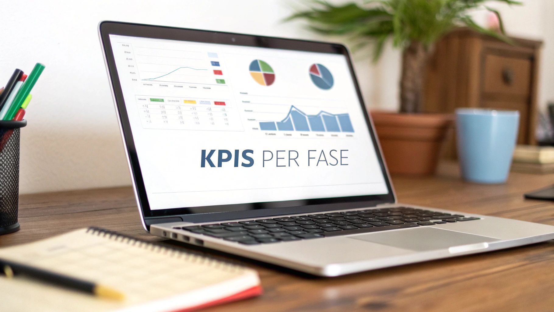 KPI dashboard met grafieken