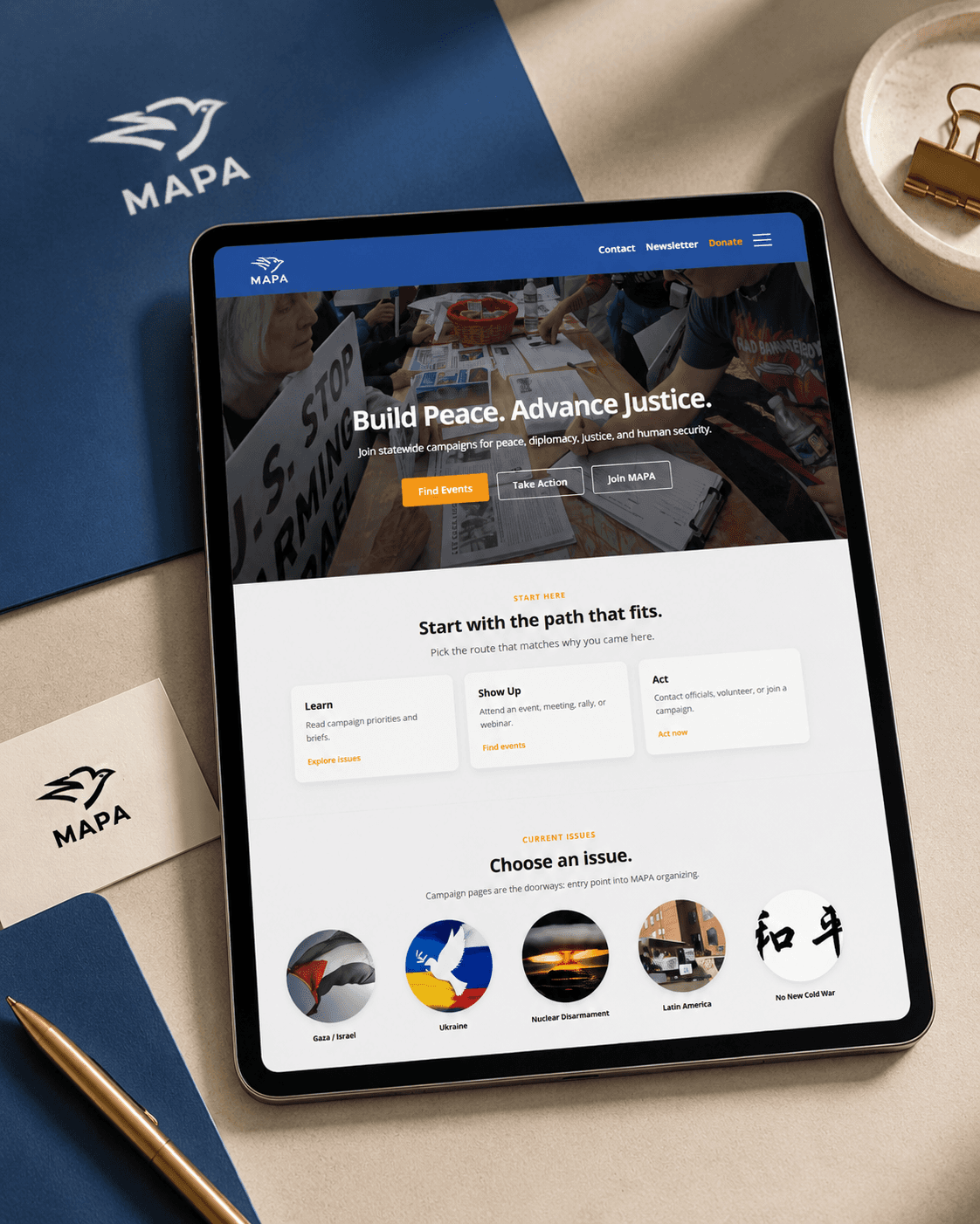 T&T Foods website homepage mockup for a meat processing and distribution company.