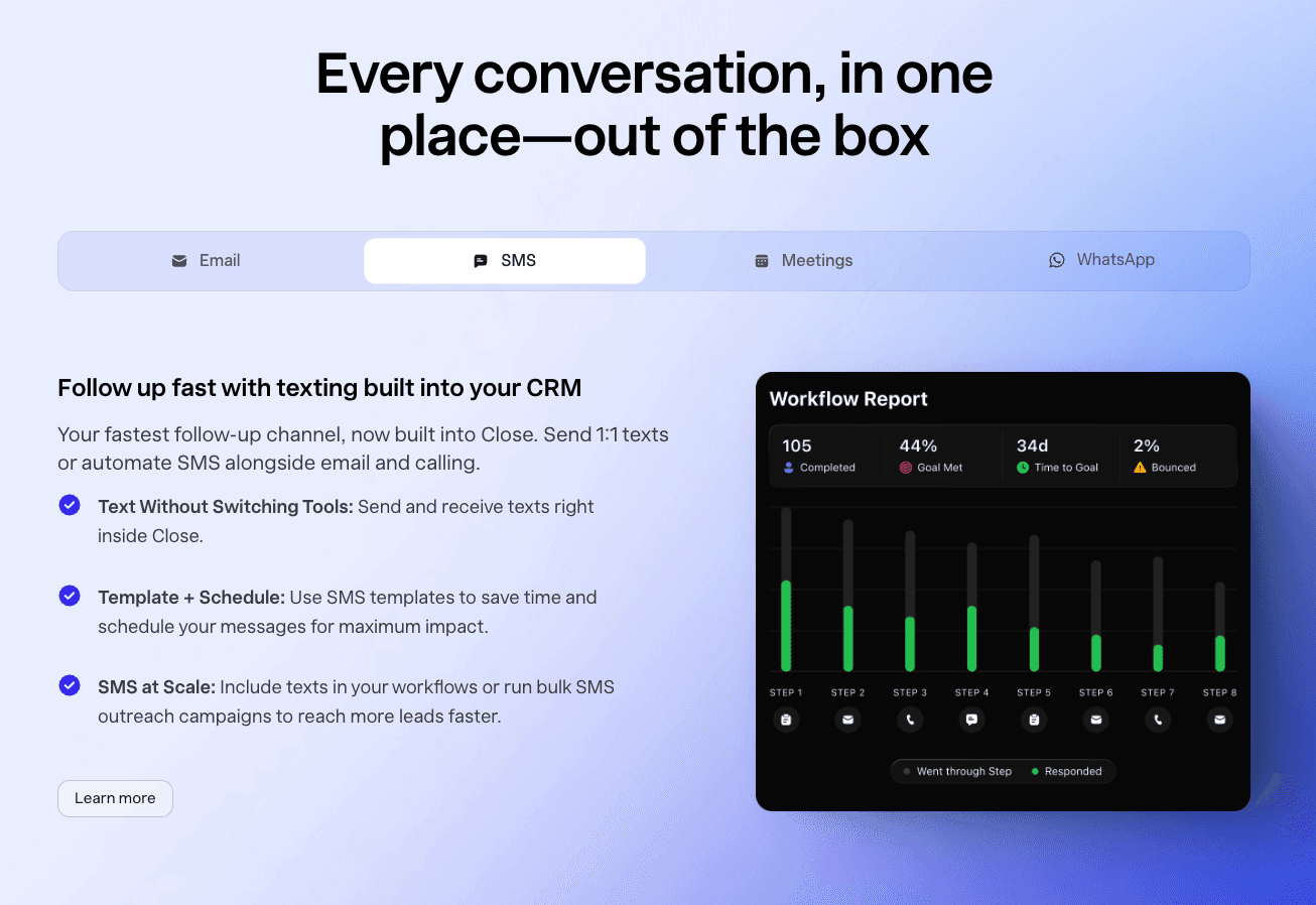 3 AI CRMs that Move Leads Automatically sms close