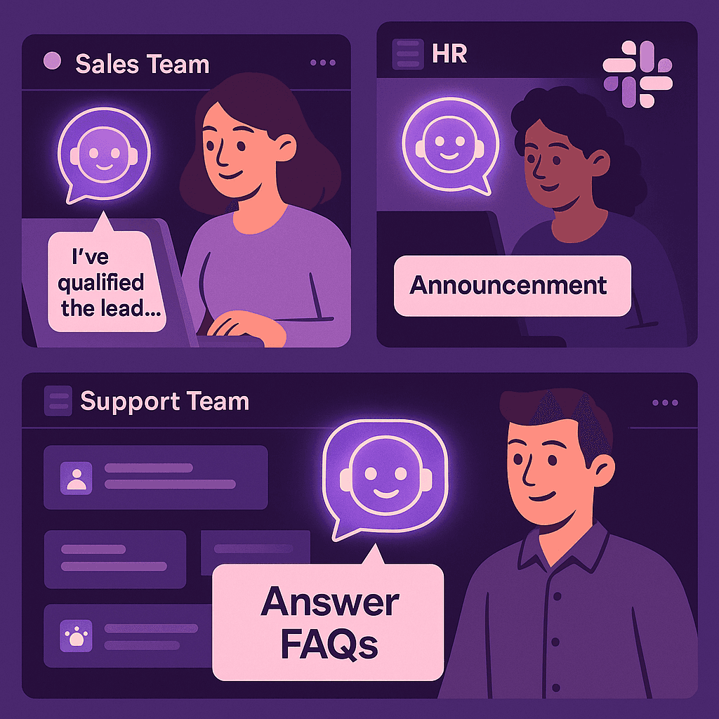AI Slack Agents Helping Sales Teams