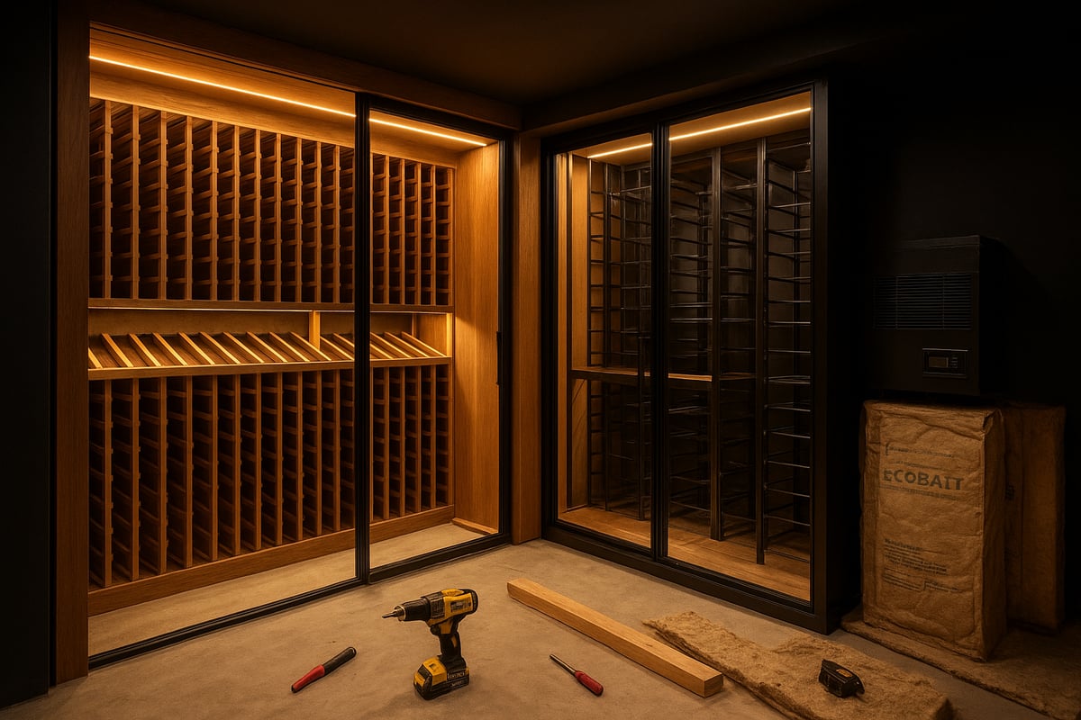 Building the Perfect Cellar: Materials, Construction, and Climate