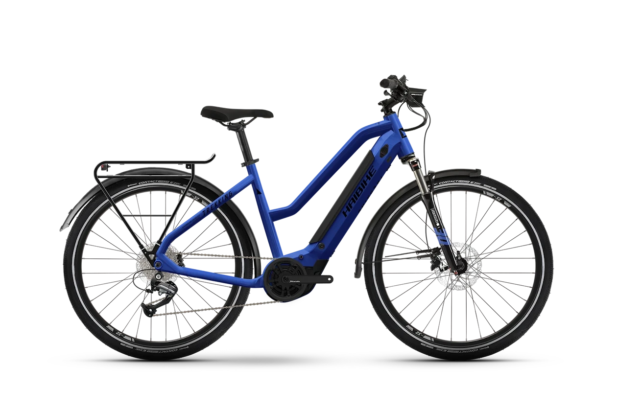 Haibike Trekking 4 27.5" 56 cm Mid 500Wh Blue/Black