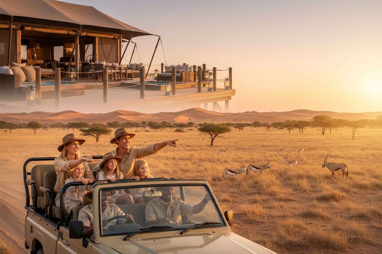 Namibia family safari