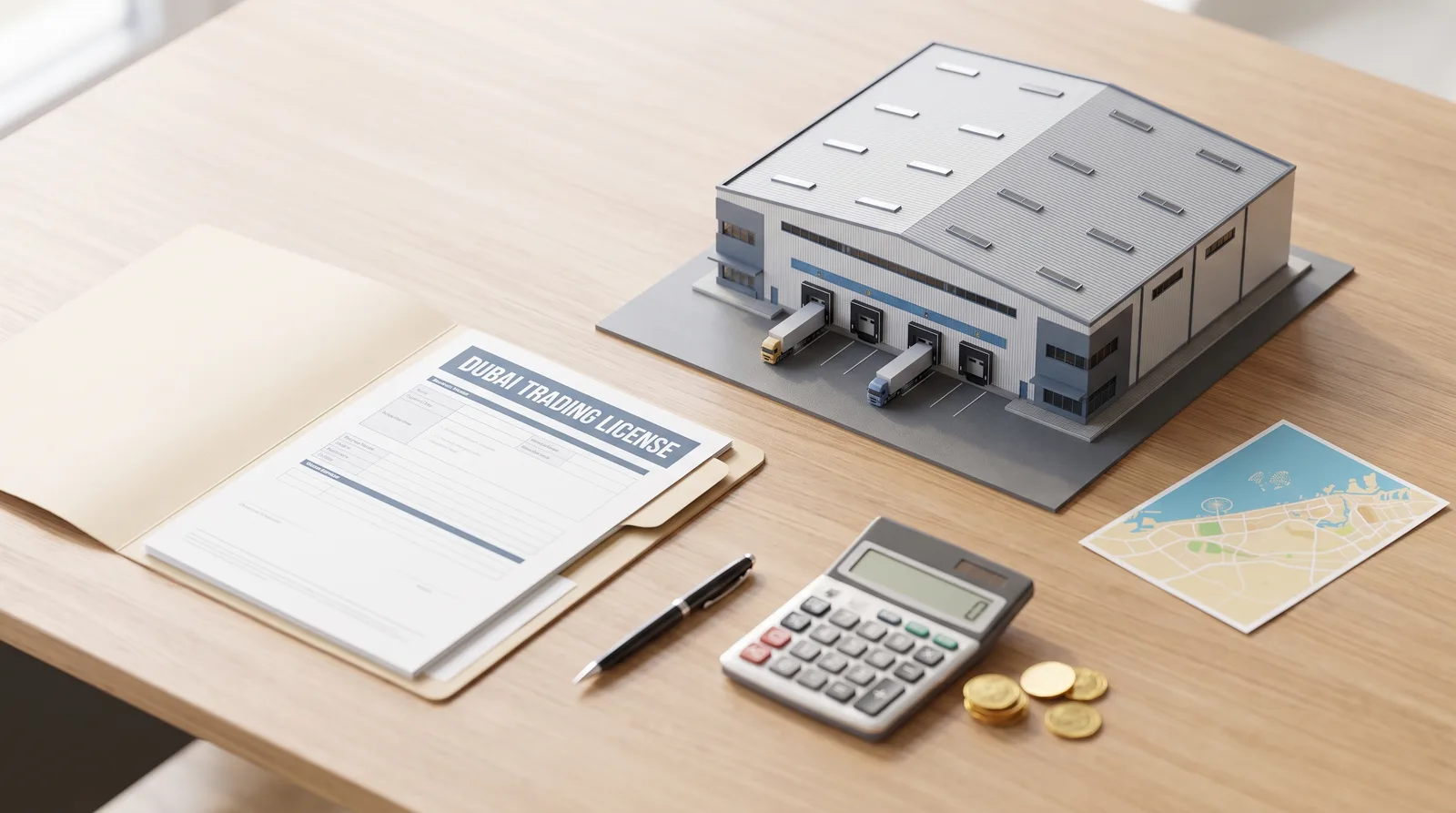 Adding warehouse to Dubai trading license with approval documents