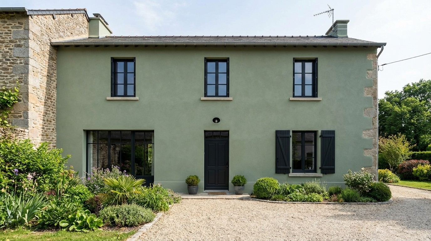 Couleurs facade maison ite – IZOLEX