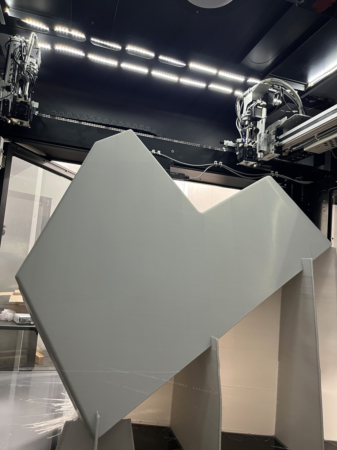 Large-format 3D printed marine component produced by NatterBlock.