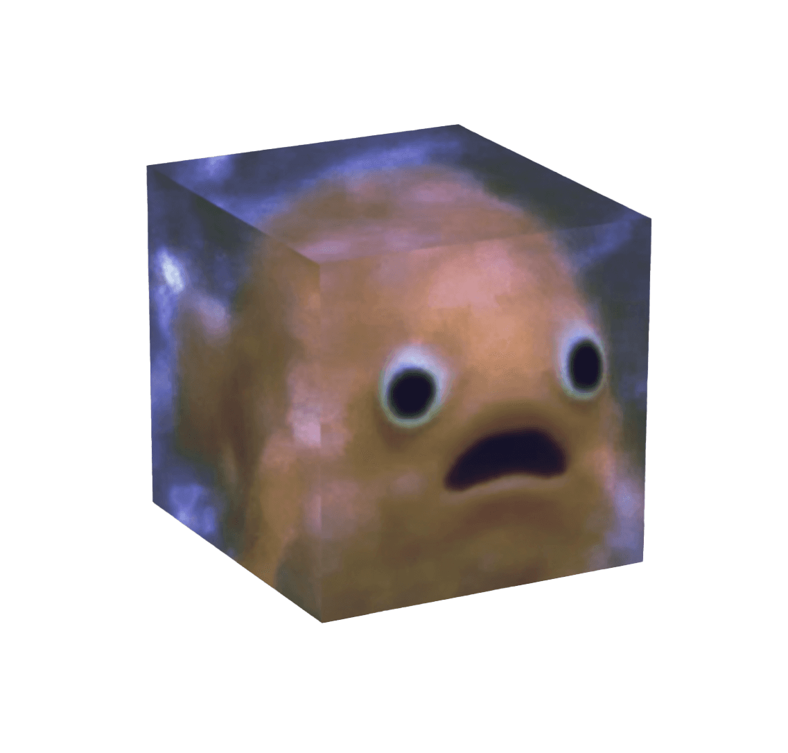 A vibrant, glossy purple 3D abstract shape with swirling, wavy surfaces, resembling a twisted, smooth sculpture, floating against a plain backdrop.