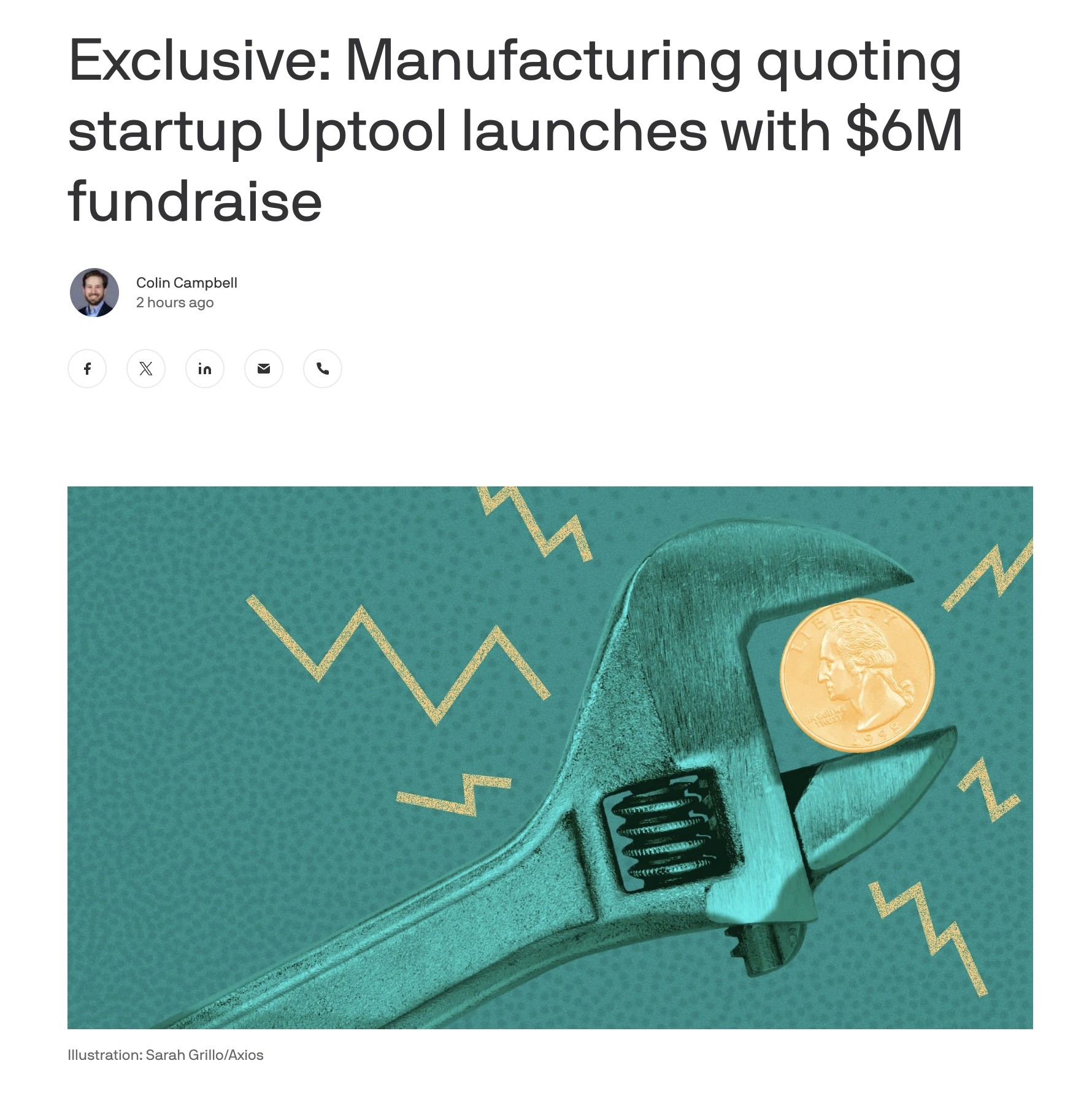 axios pro exclusive uptool launch