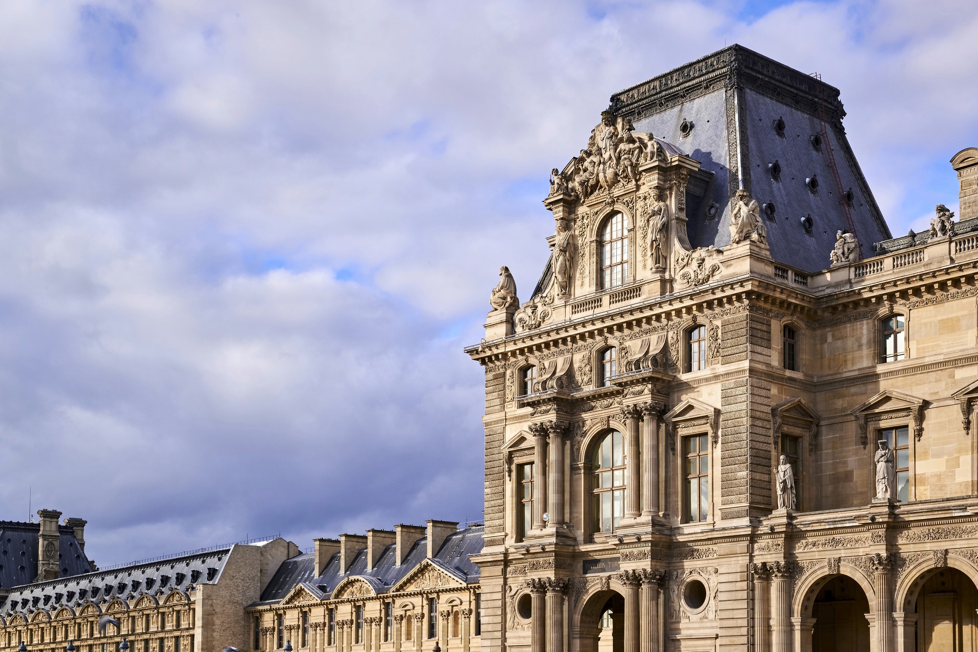 a stadium full of people watching a soccer game