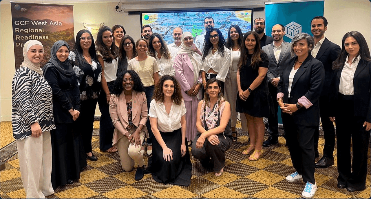 Participants at the GCF West Asia Regional Readiness dialogue in Beirut