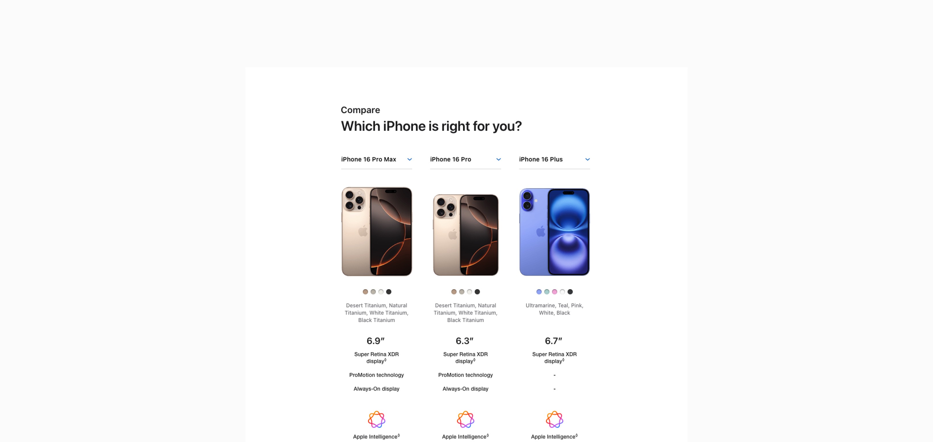 A screenshot from the Stuff page of the website