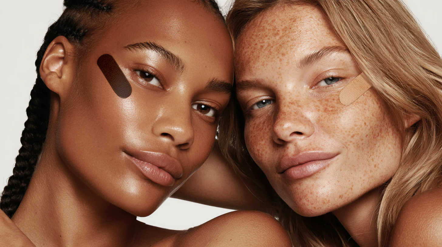 Closeup shot of hand holding camera