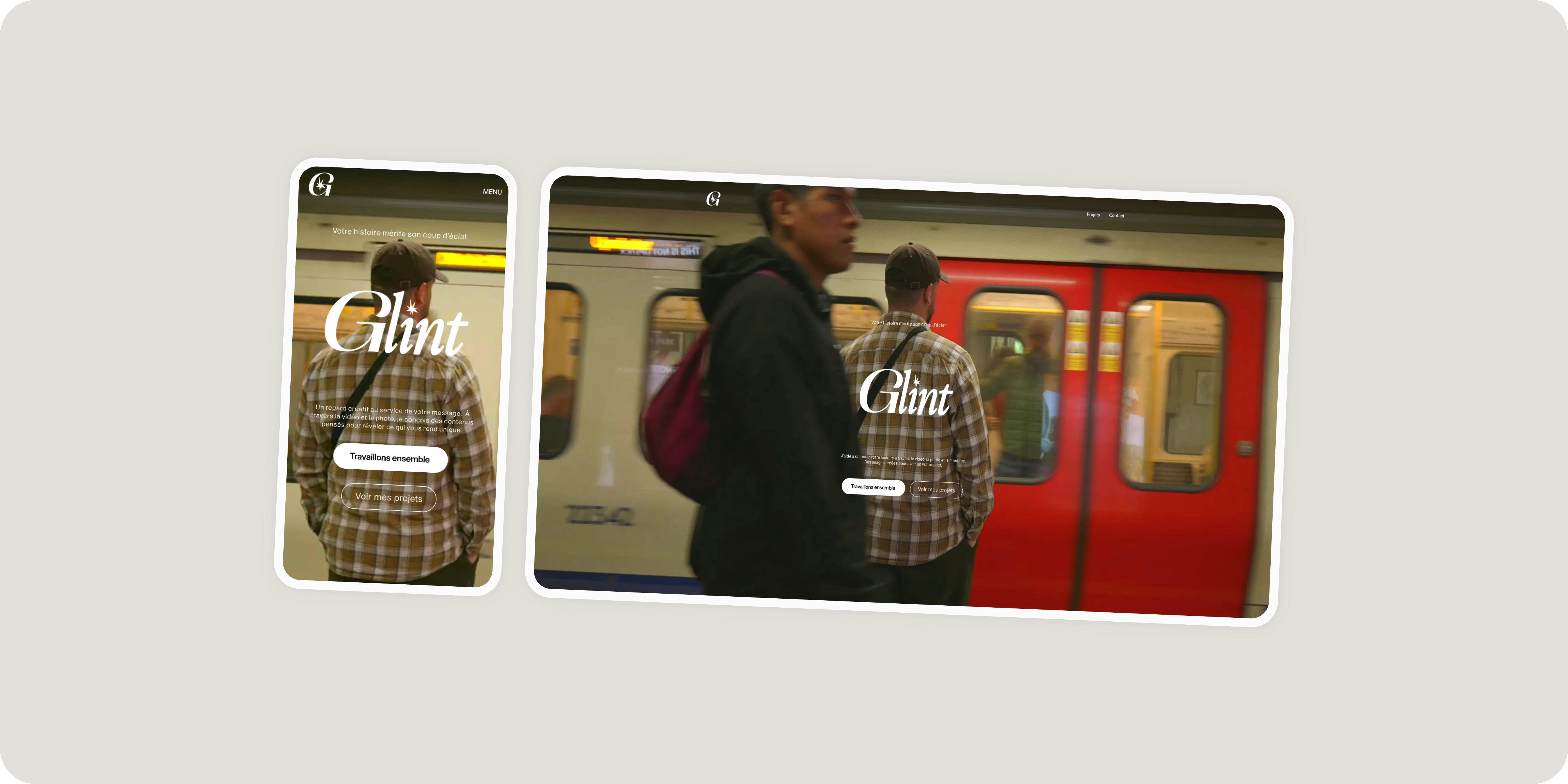 Glint website