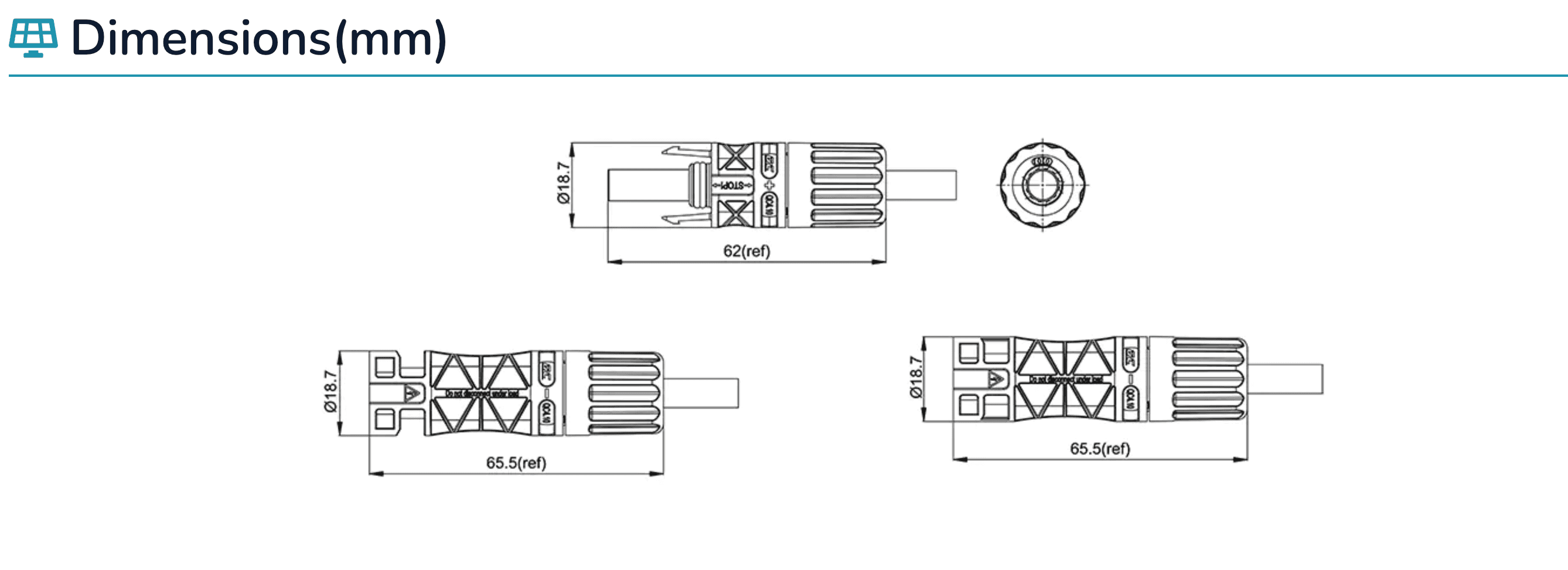 SolarPV Connector QC4.10 Mate