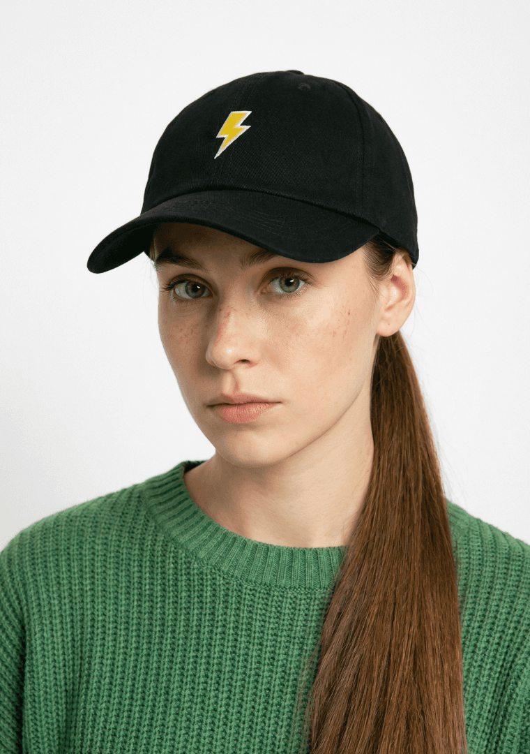 Black Lightning Cap