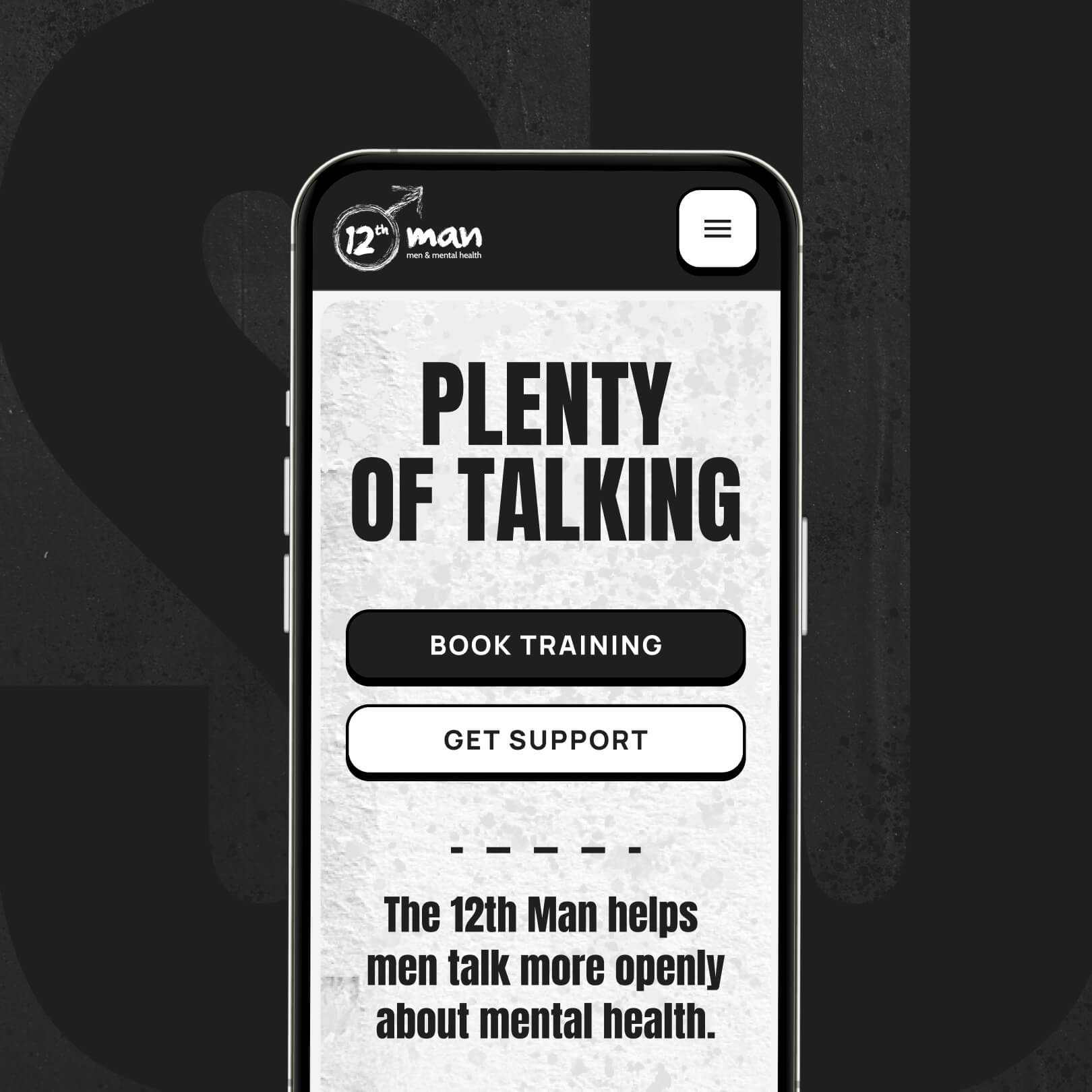 12th Man mobile design