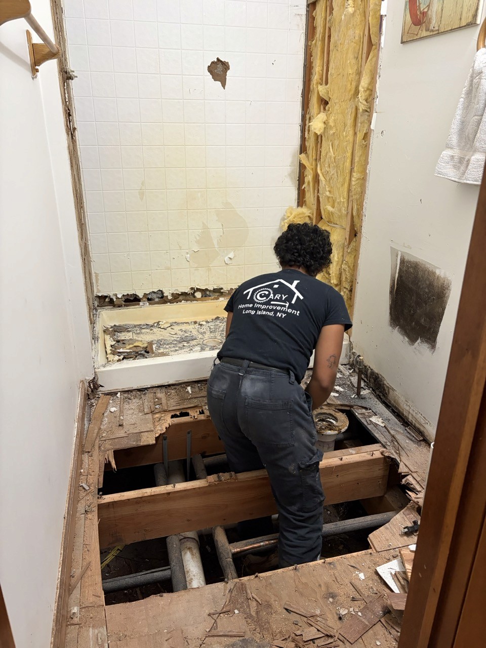 Current Remodeling Project, step 4