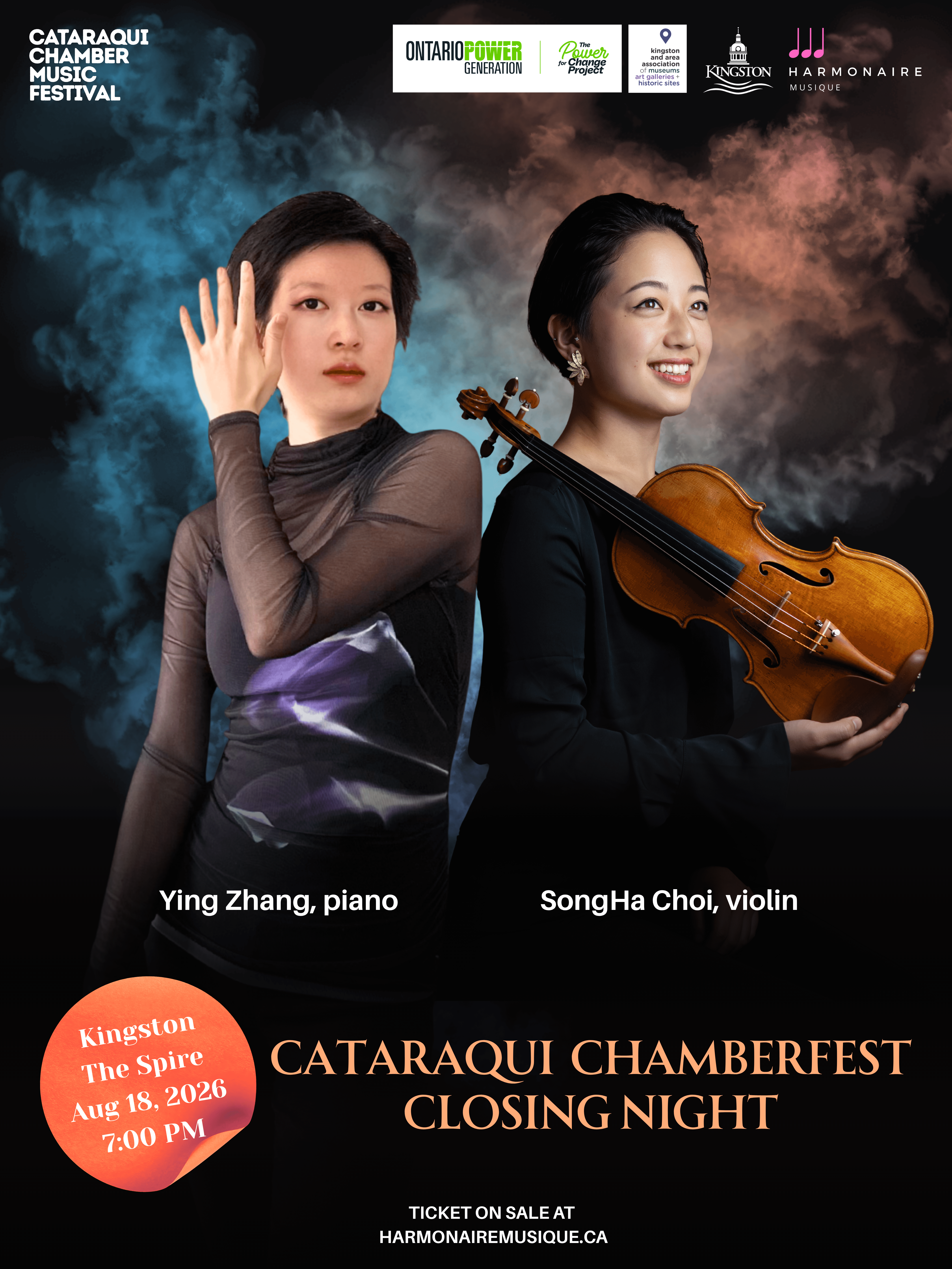 Harmonaire Musique Ying Zhang and SongHa Choi